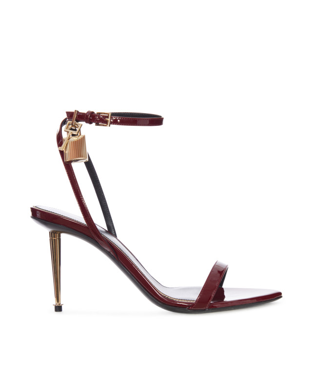 [Tom Ford] Sandals FW26 W2748LCL072PRAP RUBY RED