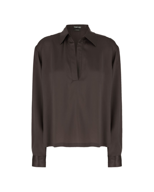 [Tom Ford] Blouse FW26 TS2144FAX1720EDB