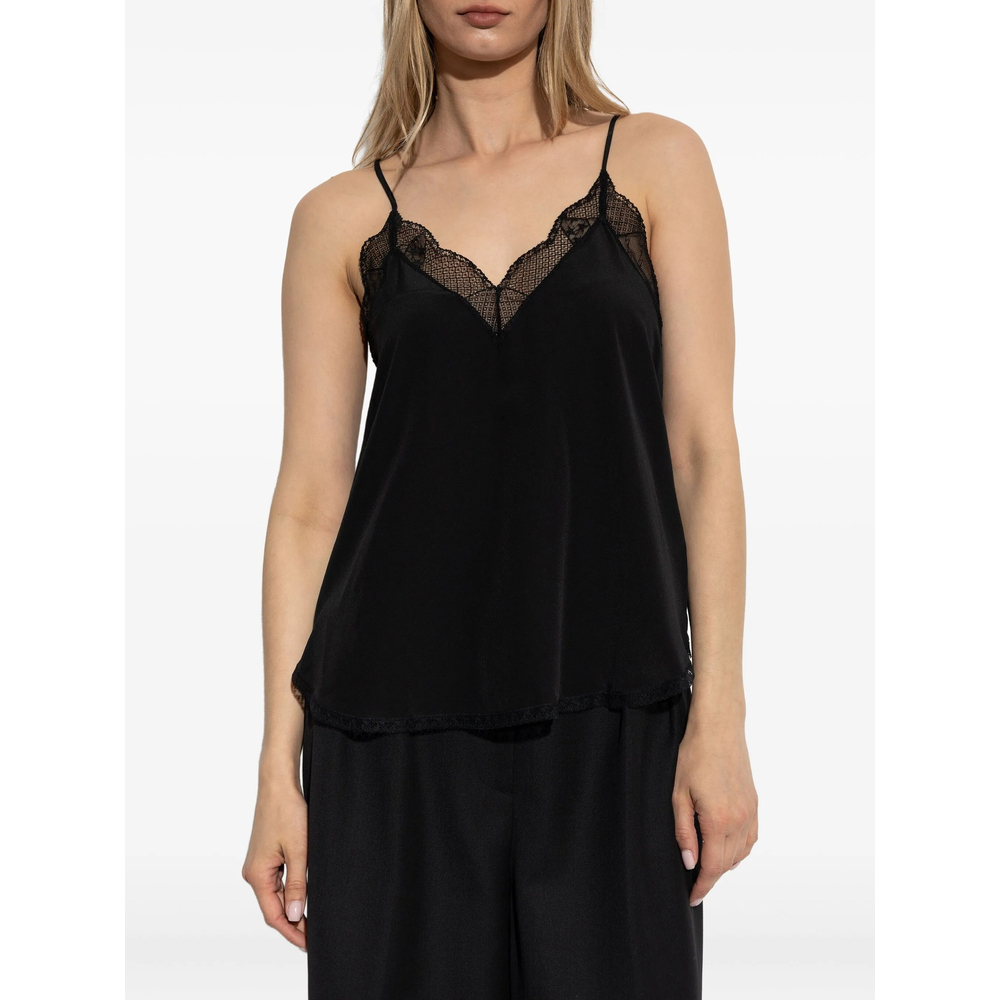 [Zadig & Voltaire] Tank top FW26 WWCR01313  BLACK