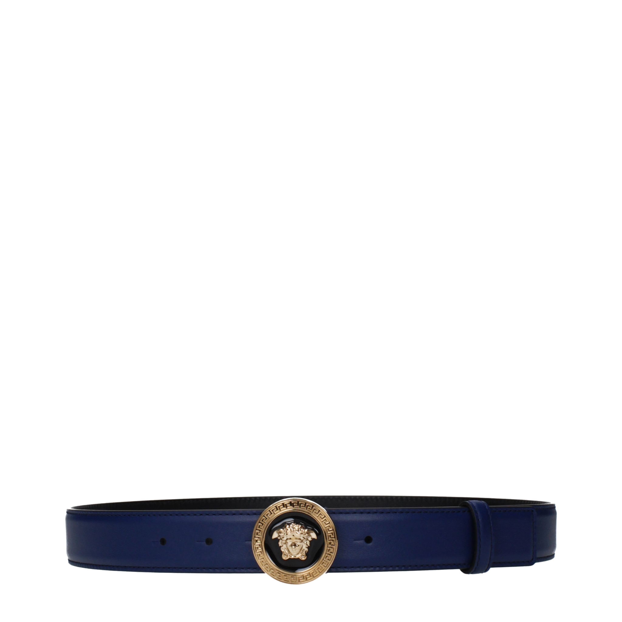 [Versace] Belt SS25 10123691A02150BLUELETTRICO