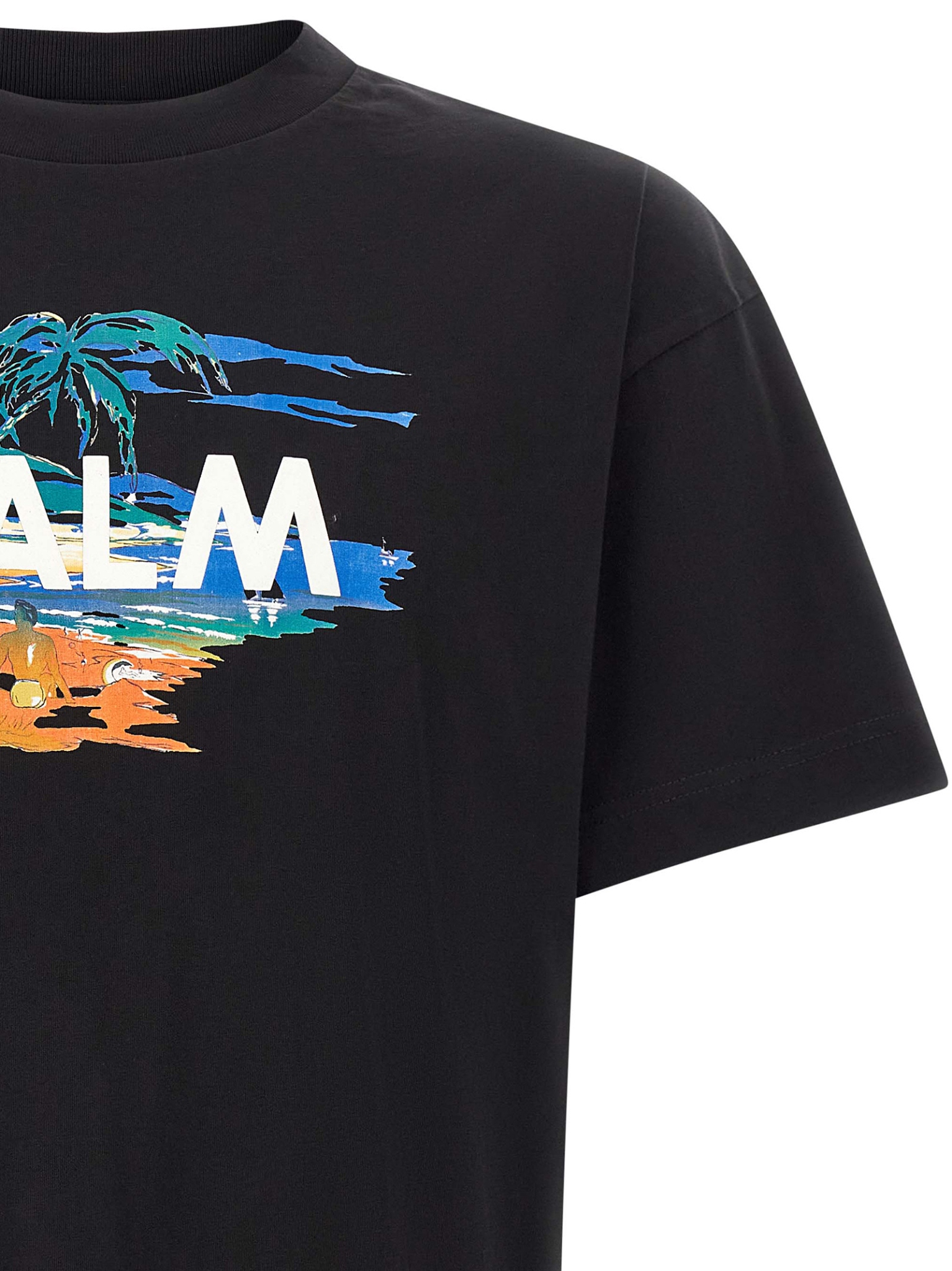 [Palm Angels] T-shirts Short Sleeve FW26 PAMAA001JR0041084