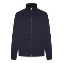 [Herno] Bomber Jacket FW26 GI000665U331869200 BLU NAVY