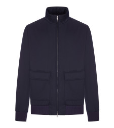 [Herno] Bomber Jacket FW26 GI000665U331869200 BLU NAVY