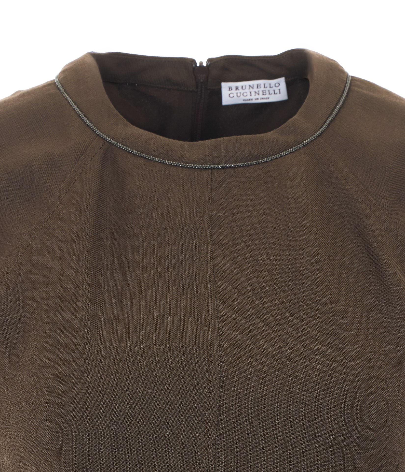 [Brunello Cucinelli] Short sleeve dress SS26 MH126AFR72C8705
