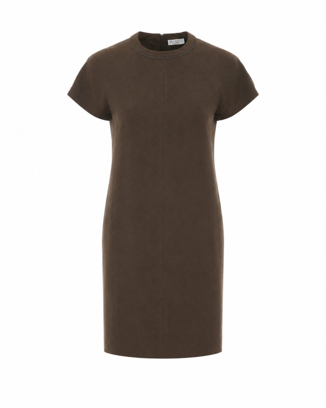 [Brunello Cucinelli] Short sleeve dress SS26 MH126AFR72C8705