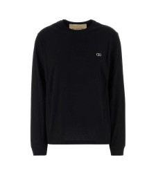 [Valentino Garavani] T-shirts Long Sleeve FW26 9V3MG18DBMP 0NO