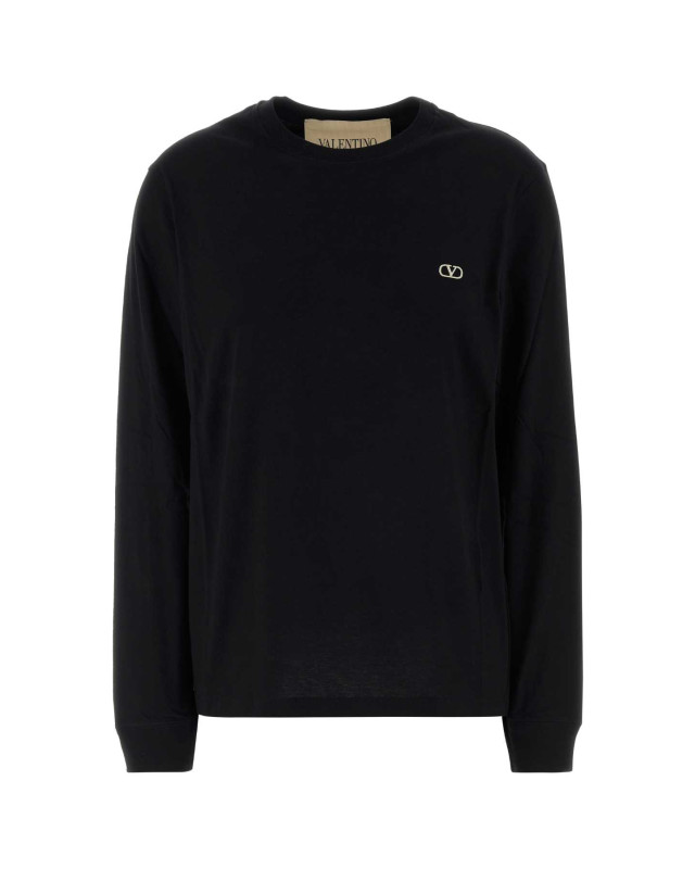 [Valentino Garavani] T-shirts Long Sleeve FW26 9V3MG18DBMP 0NO