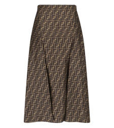 [Fendi] Long skirt FW25 FQ7601 A8G3F1440