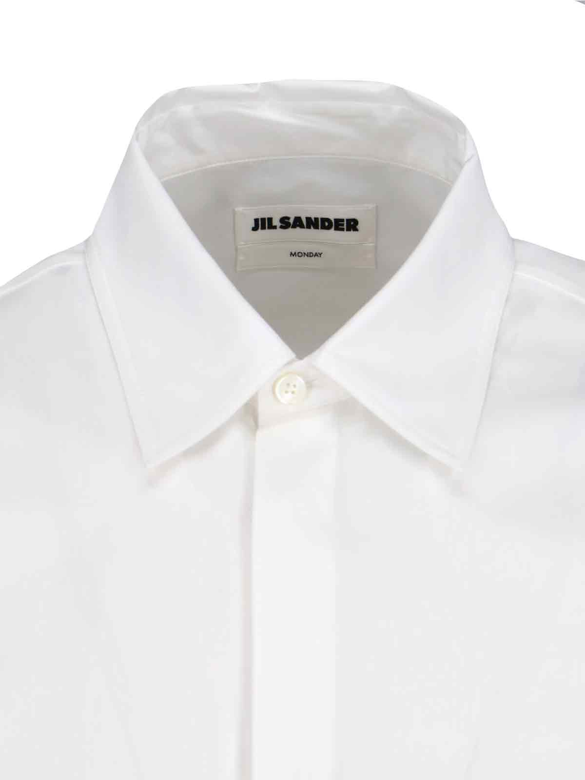 [Jil Sander] Shirts Long Sleeve SS25 J24DL0110 J45001100