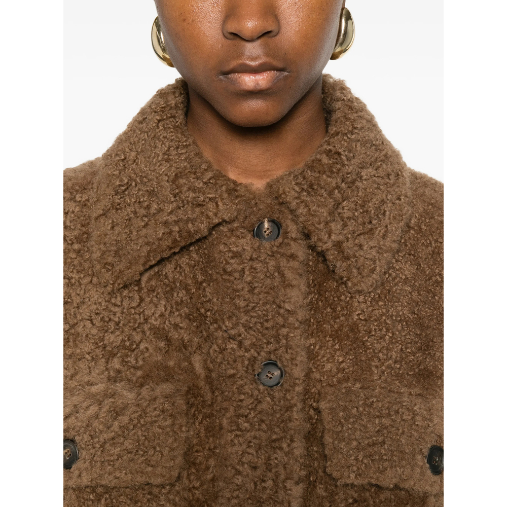[Brunello Cucinelli] Leather Jacket FW26 MPMBP7607P  C9805