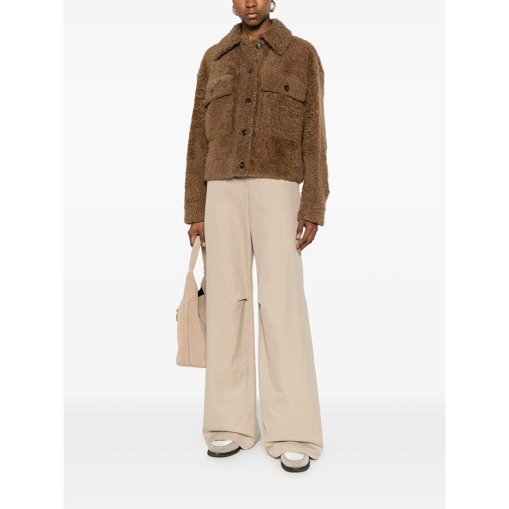 [Brunello Cucinelli] Leather Jacket FW26 MPMBP7607P  C9805