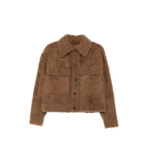 [Brunello Cucinelli] Leather Jacket FW26 MPMBP7607P  C9805