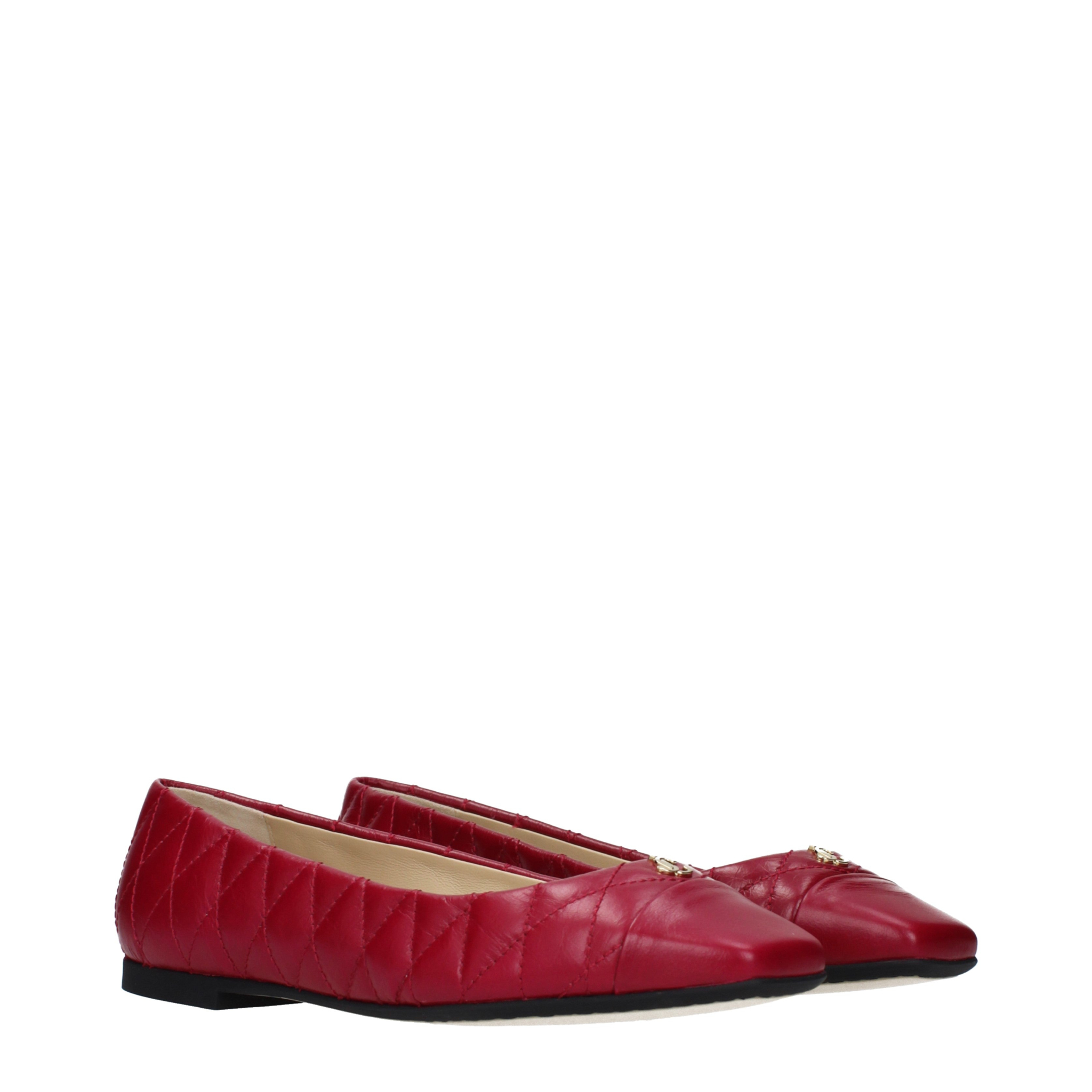 [Jimmy Choo] Flat shoes SS25 LENIFLATOQVNRASPBERRYLIGHTGOLD