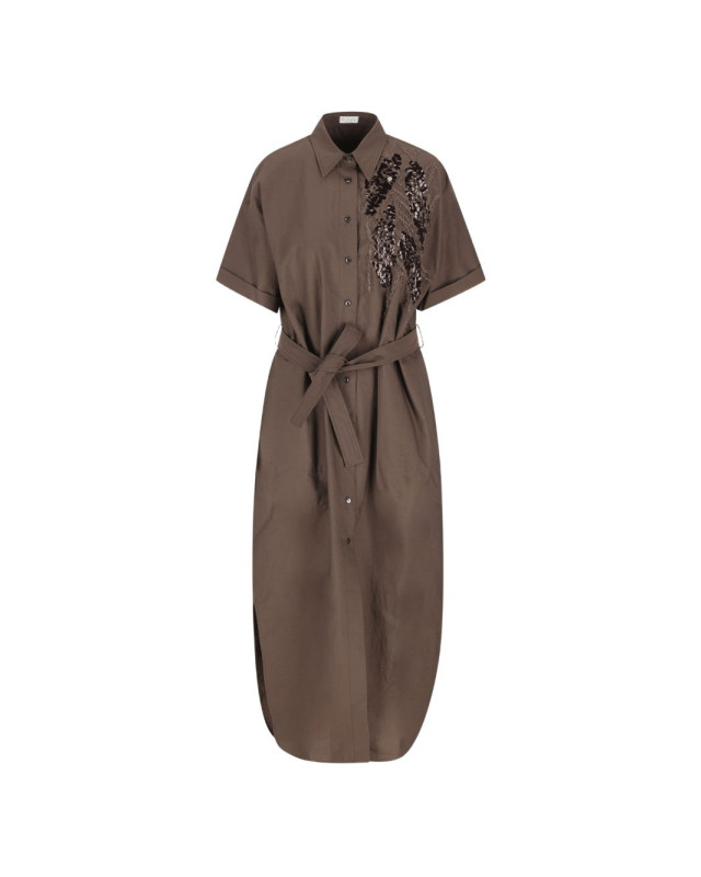 [Brunello Cucinelli] Short sleeve dress SS26 M0F79AHD91C8589