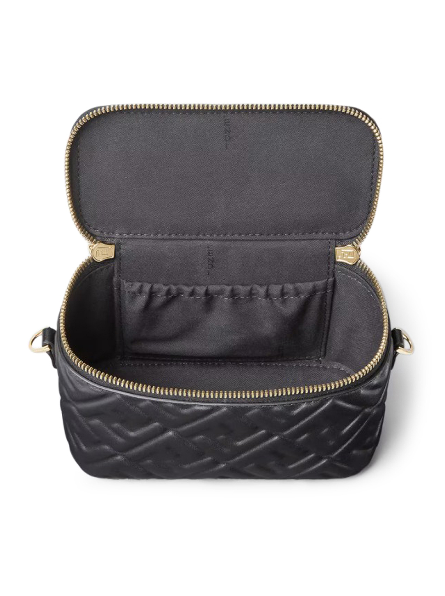 [Fendi] Cross body bag FW26 8BS108AAJDF0KUR BLACK GOLD SOFT