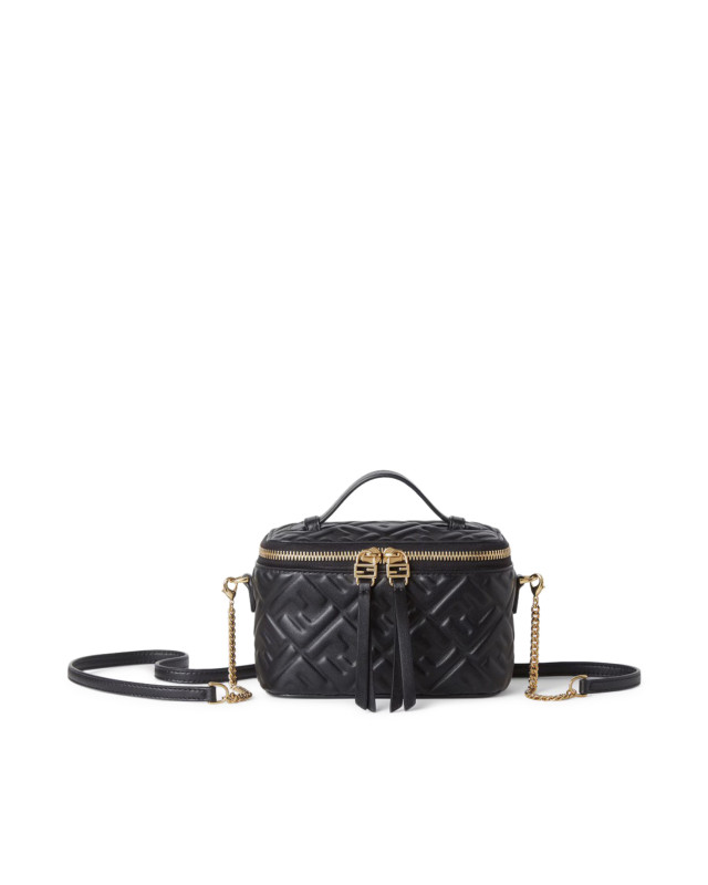 [Fendi] Cross body bag FW26 8BS108AAJDF0KUR BLACK GOLD SOFT