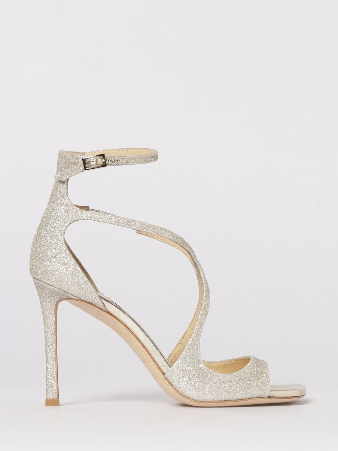 [Jimmy Choo] Sandals SS26 AZIA95DGZ PLATINUM ICE