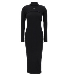 [Off-White] Long sleeve dress FW26 2FU00681TW003W003