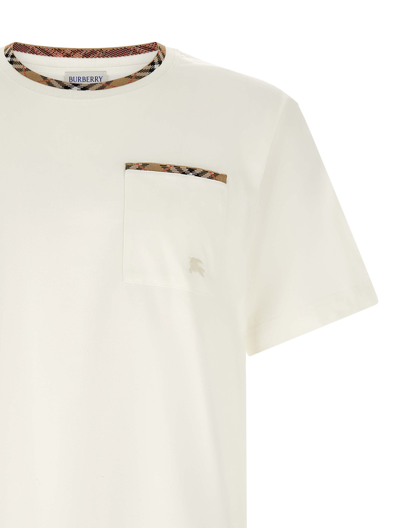 [Burberry] T-shirts Short Sleeve FW26 8127629CHALK