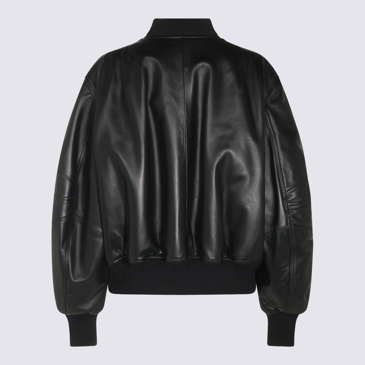 [The Attico] Leather Jacket FW26 261WCB00004LBT128AA100