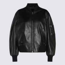 [The Attico] Leather Jacket FW26 261WCB00004LBT128AA100