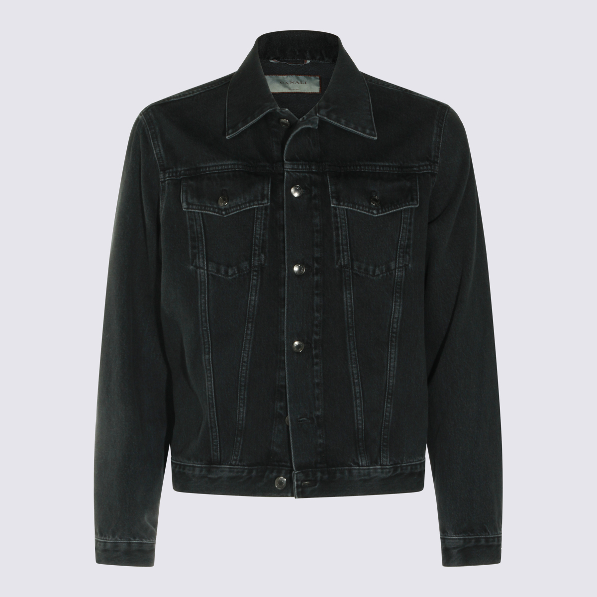 [Canali] Denim jacket FW26 O41129PD01663111