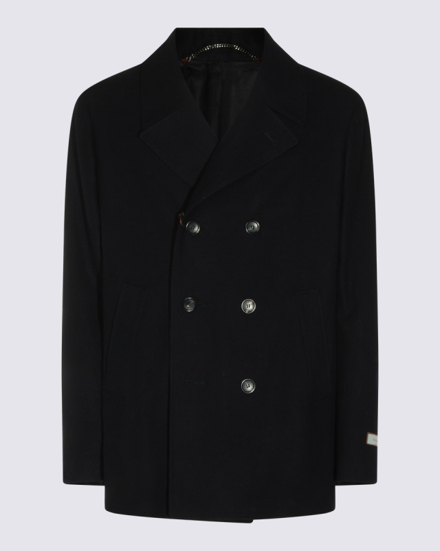 [Canali] Coat FW26 55847FF05769301