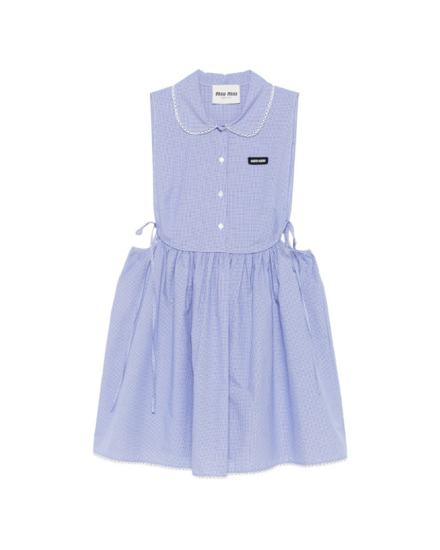[Miu Miu] Sleeveless dress SS26 MF6203187GF0AZ1