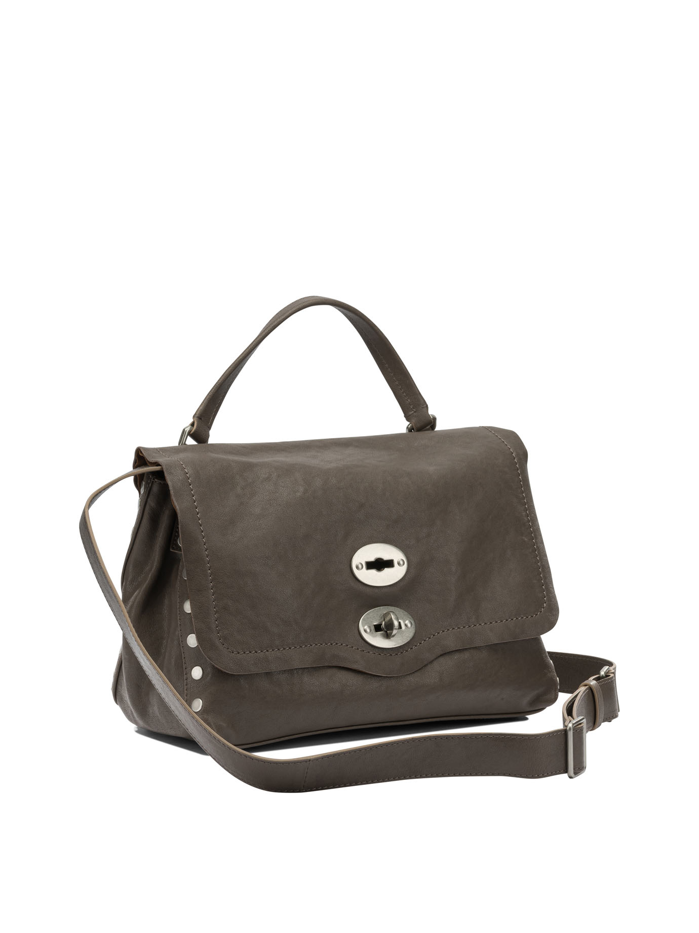 [Zanellato] Tote bag SS26 POSTINA TABACCO S0680002100000Z0142