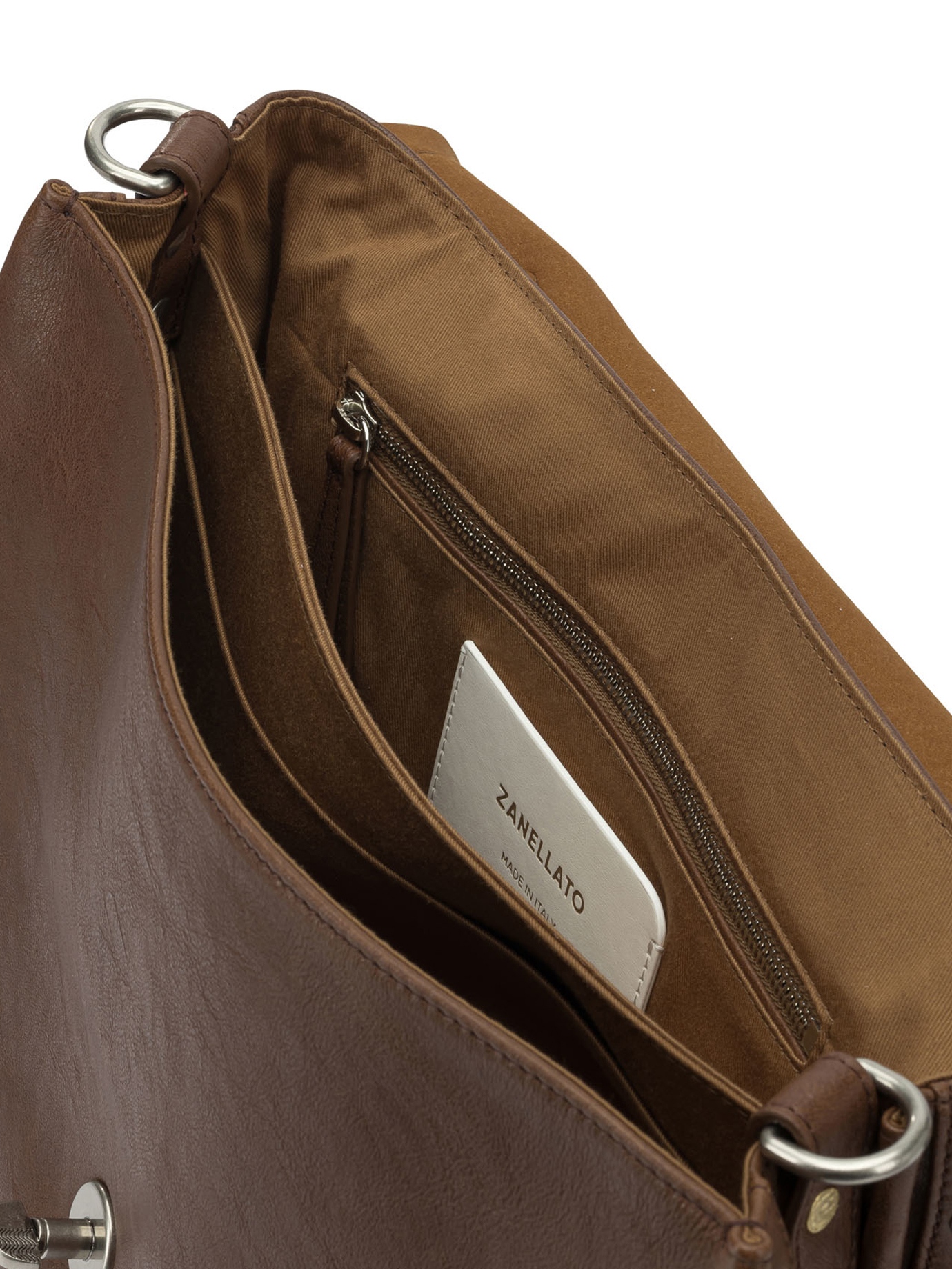 [Zanellato] Bag FW26 POSTINA TABACCO M0680002100000Z1152