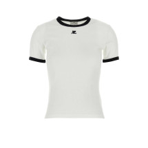 [Courreges] T-shirts Short Sleeve FW26 VESJTS017JS0070 0098