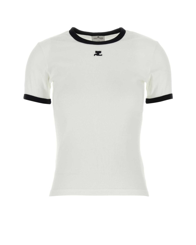 [Courreges] T-shirts Short Sleeve FW26 VESJTS017JS0070 0098