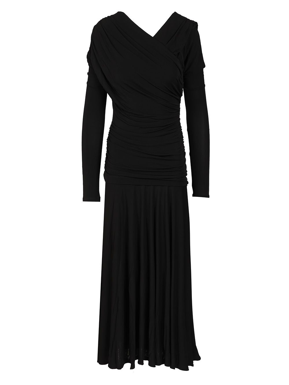 [GANNI] Long sleeve dress FW25 T4213099