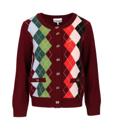 [GANNI] Cardigan FW25 K2532730