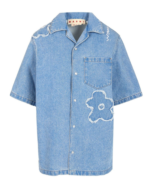 [Marni] Shirts Short Sleeve SS25 CAJD0614QSUSCX34PCB44