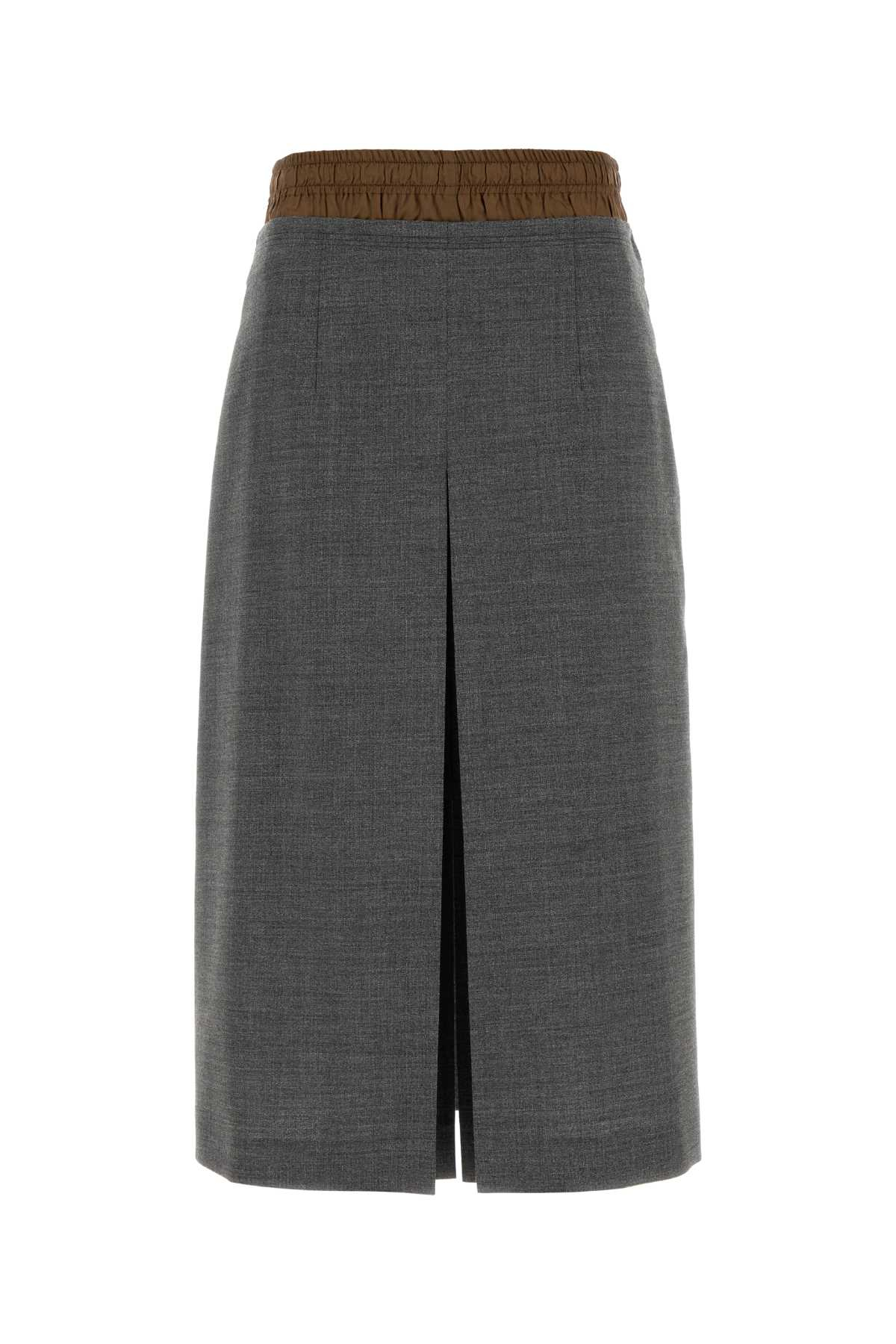 [Prada] Long skirt FW26 P10A8SOOO6011 F0480