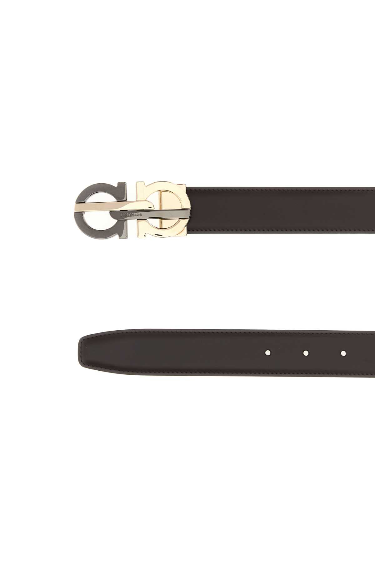 [Salvatore Ferragamo] Belt FW26 670052781071 TMORONERO