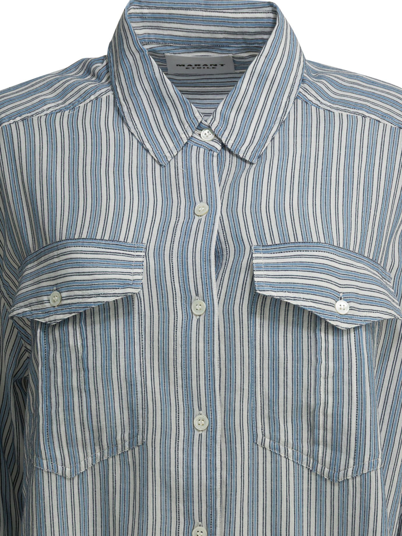 [Marant Etoile] Shirts Long Sleeve SS26 26PCH0131FFD1I04E30BU