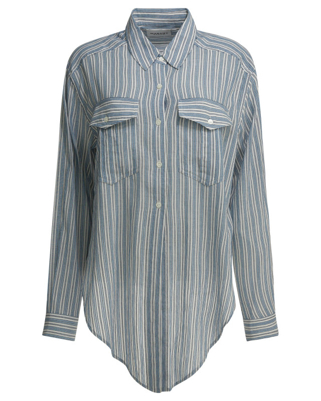 [Marant Etoile] Shirts Long Sleeve SS26 26PCH0131FFD1I04E30BU
