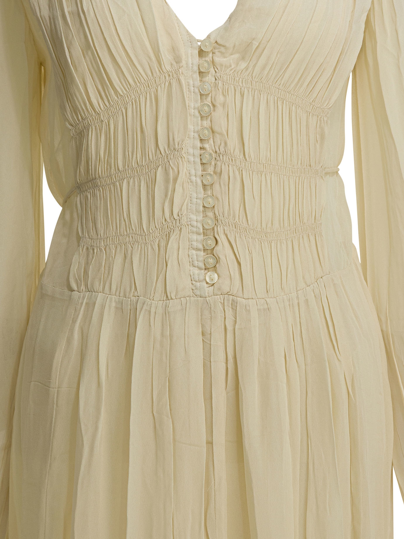 [Marant Etoile] Long sleeve dress SS26 26PRO0798FBD1J08E23EC