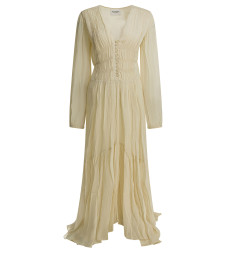 [Marant Etoile] Long sleeve dress SS26 26PRO0798FBD1J08E23EC