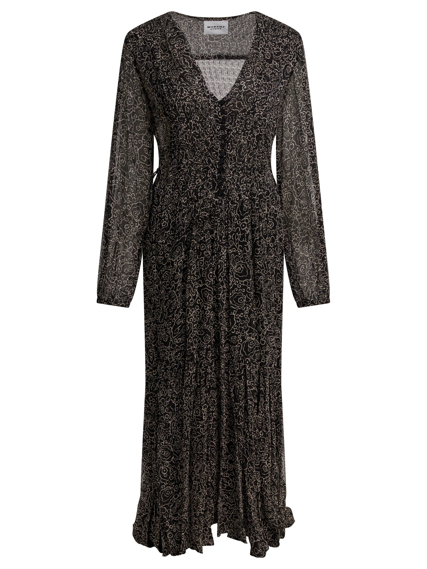 [Marant Etoile] Long sleeve dress SS26 26PRO0798FBD1J08EBKEC