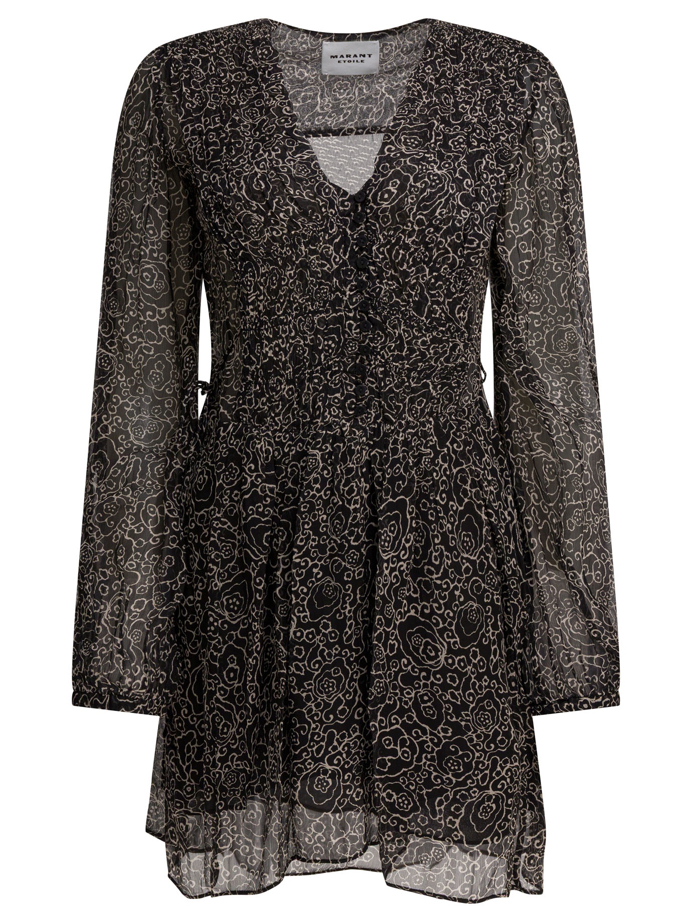 [Marant Etoile] Long sleeve dress SS26 26PRO0969FAD1J08EBKEC