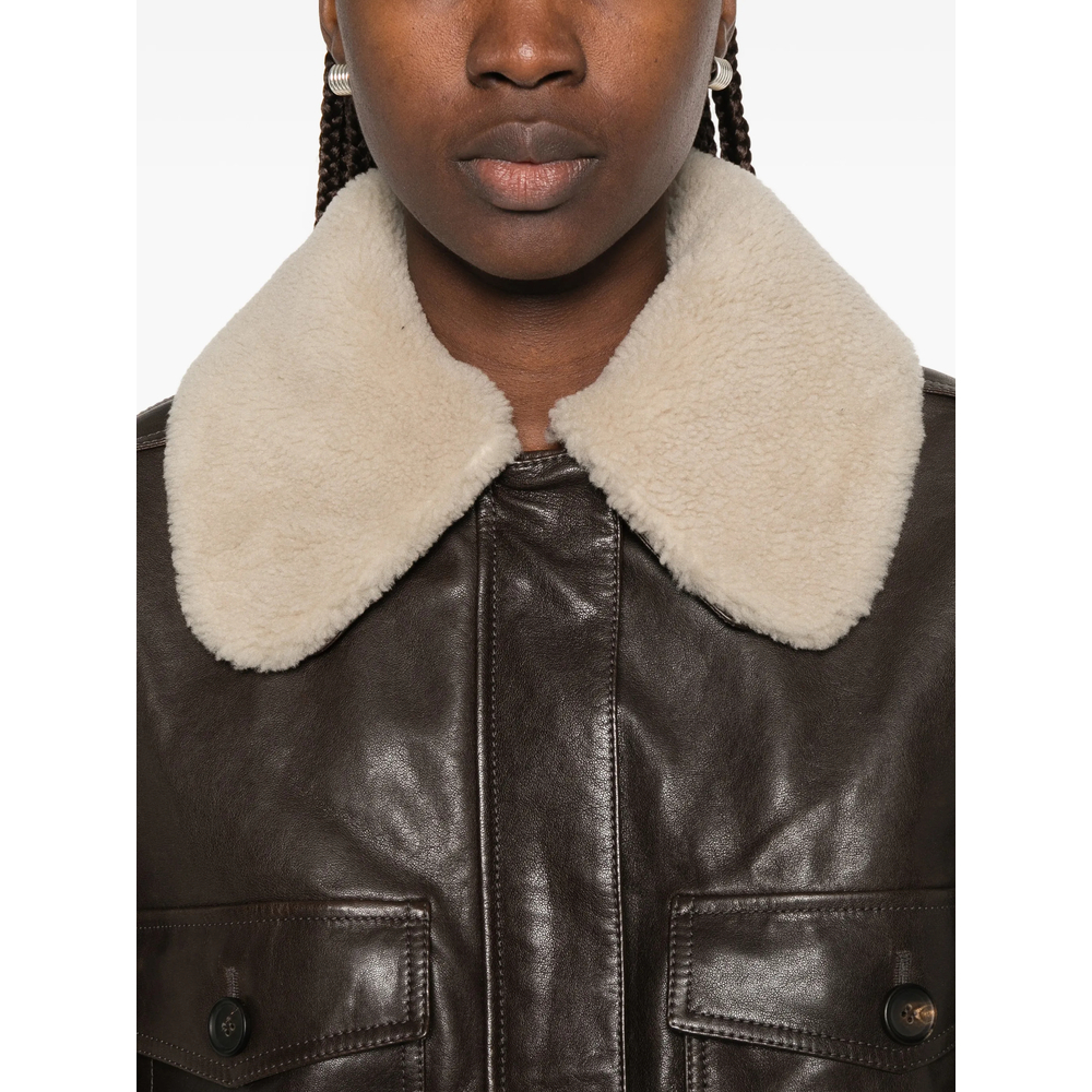 [Brunello Cucinelli] Leather Jacket FW26 MPCTN7656P  C4192