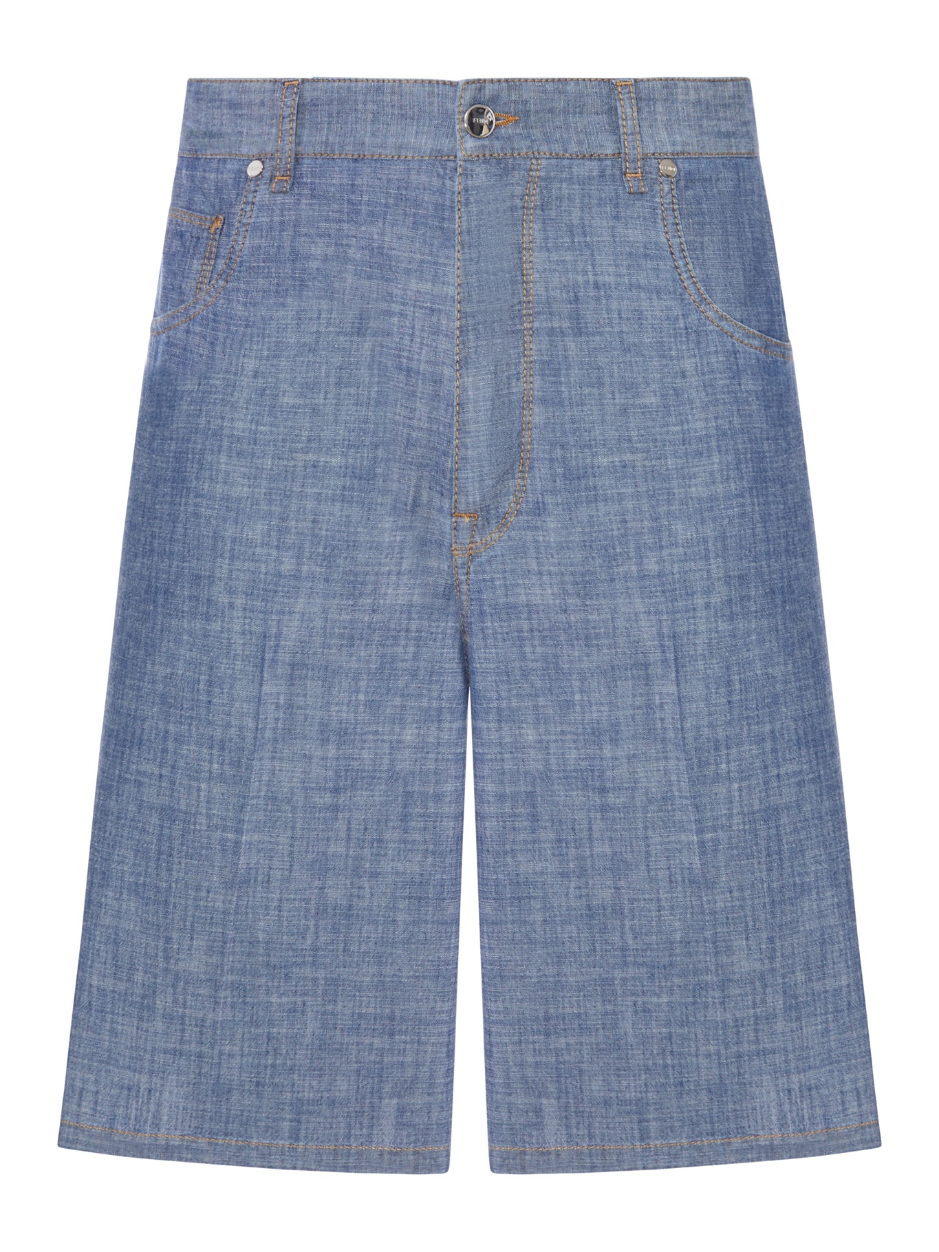 [Fendi] Trousers SS26 FLP375AY0CF0EX7 LIGHT BLUE