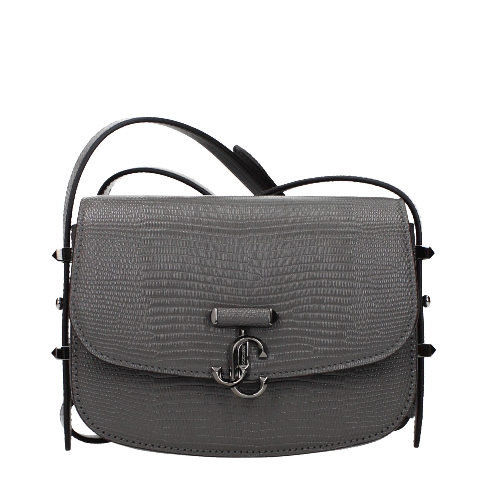[Jimmy Choo] Cross body bag SS25 JCBCROSSBODYSOASISTORMGUNMETAL