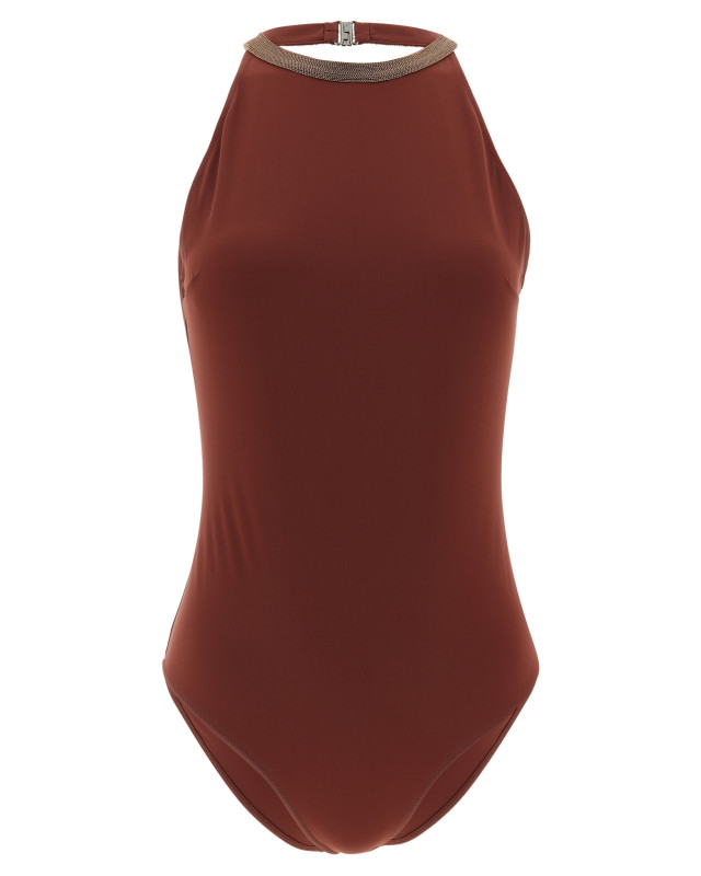 [Brunello Cucinelli] Monokini SS26 MQ965VS879C9093