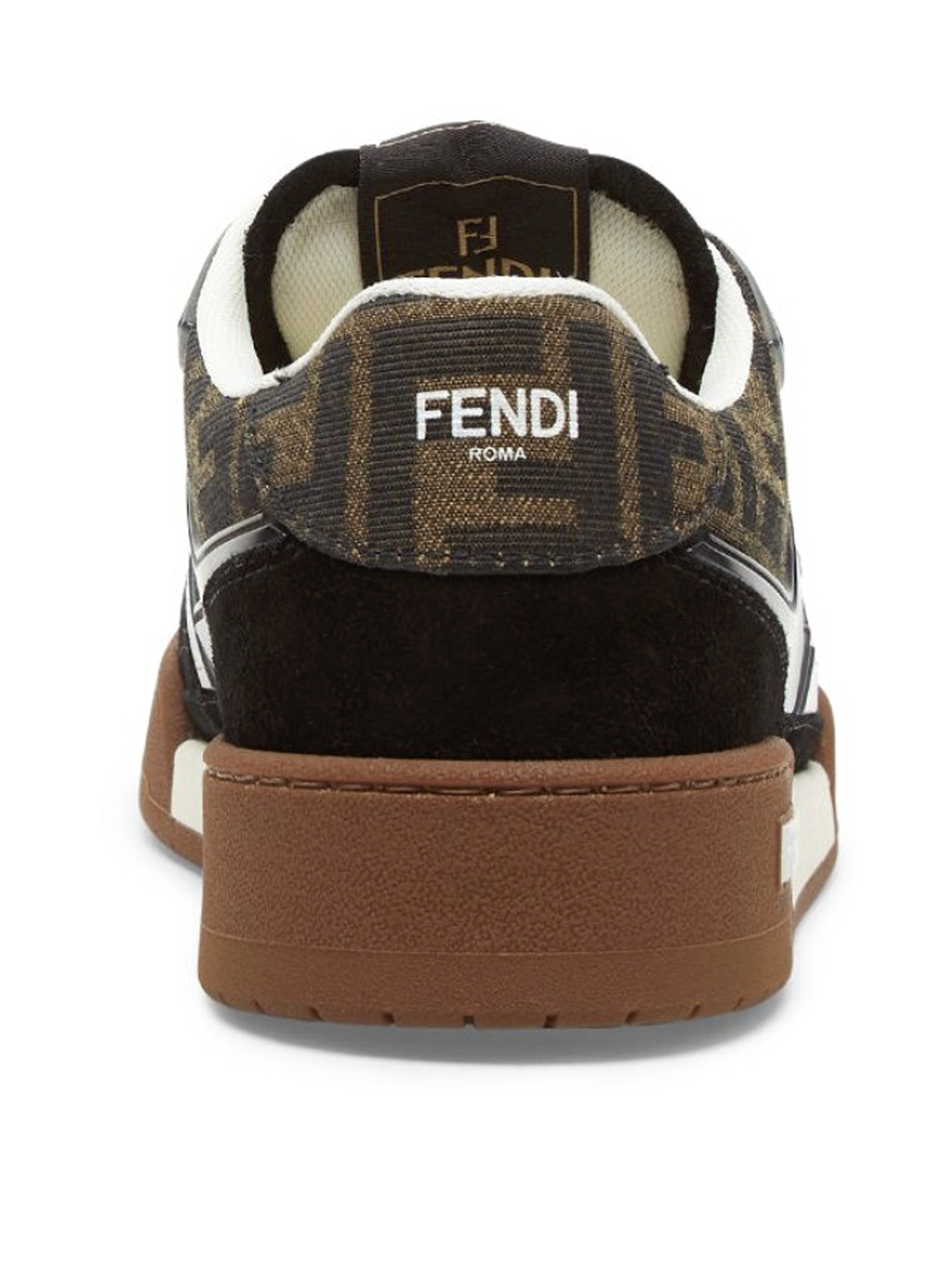 [Fendi] Sneakers FW26 8E8470AQ6IF17JT BLACK TOBACCO WHITE