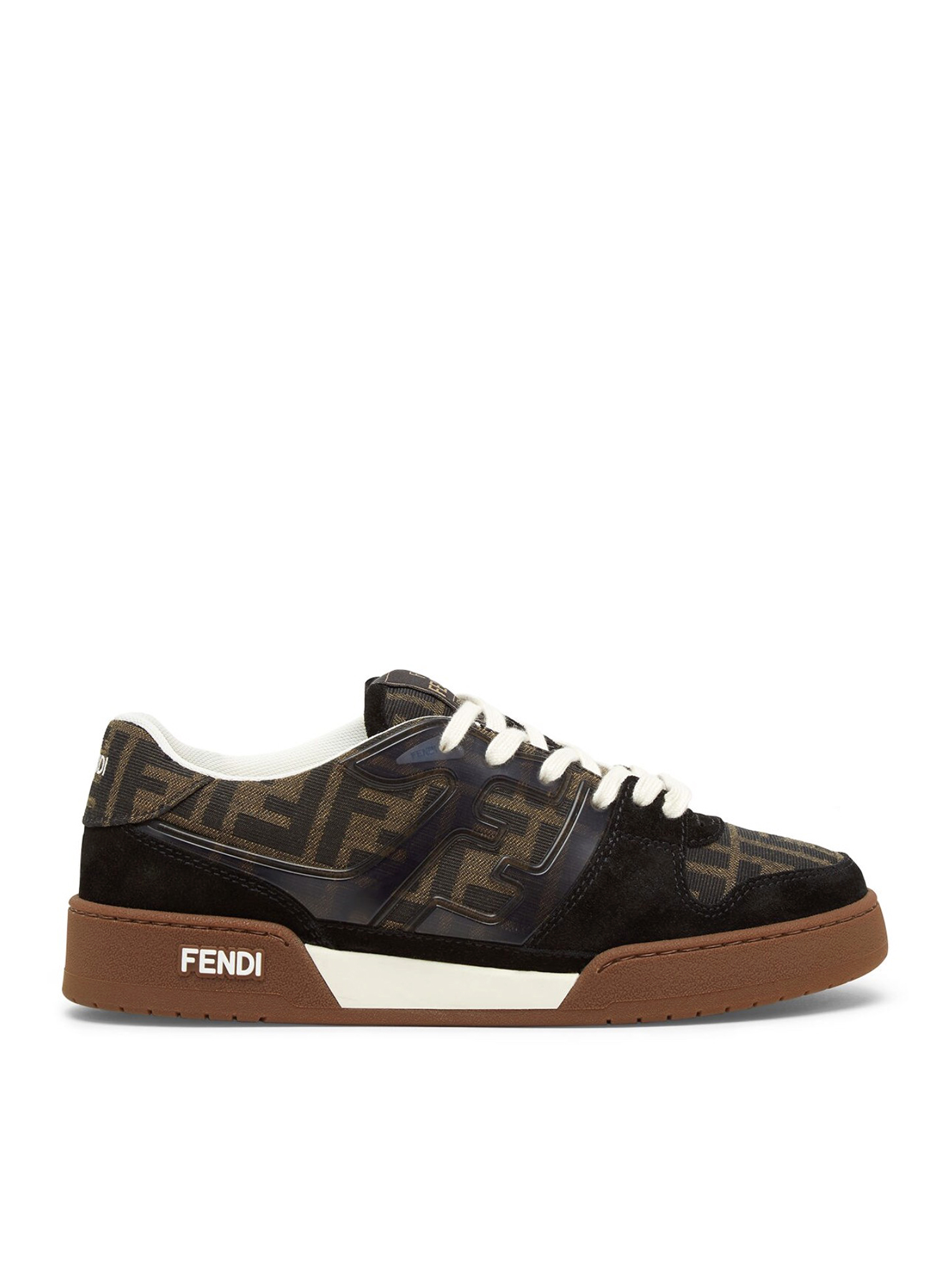 [Fendi] Sneakers FW26 8E8470AQ6IF17JT BLACK TOBACCO WHITE