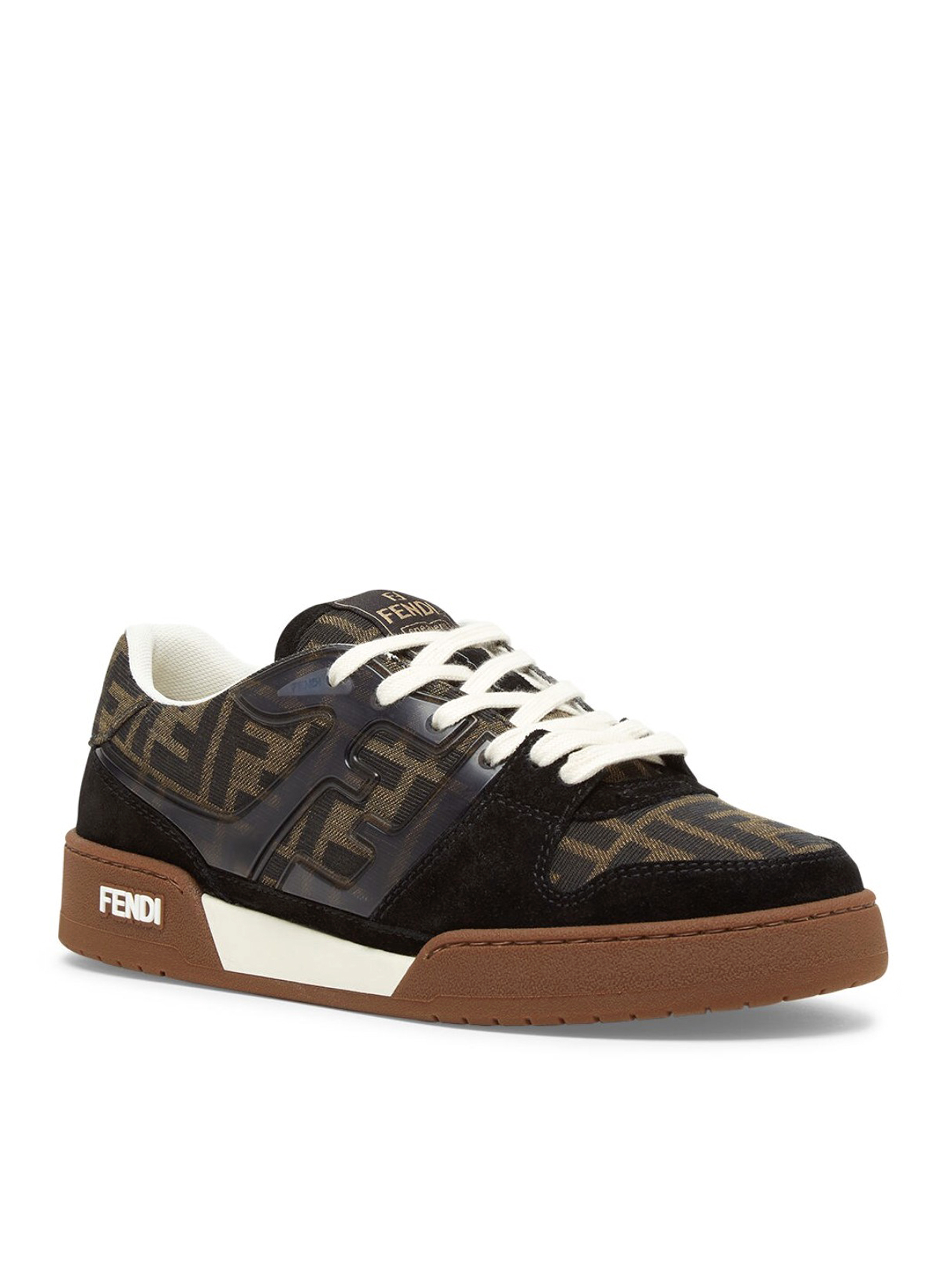 [Fendi] Sneakers FW26 8E8470AQ6IF17JT BLACK TOBACCO WHITE